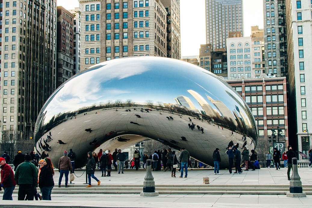 Hotels in Chicago Illinois - Millennium Park & Cloud Gate